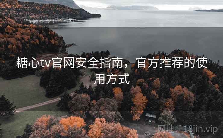 糖心tv官网安全指南，官方推荐的使用方式