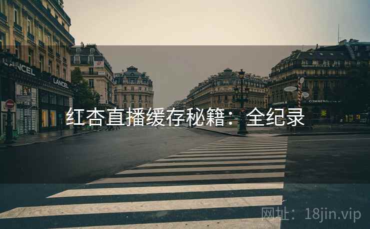 红杏直播缓存秘籍：全纪录